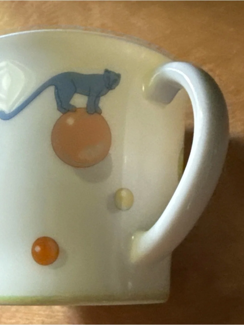 Cartier LES MAISON DES ENFANTS Two handed Mug Children's Cup made in France